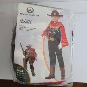 New Spirit Overwatch McCree Costume Size Child XL 14-16